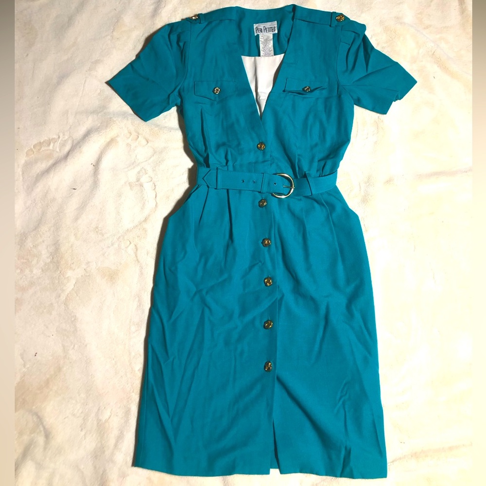 Vintage PERI PETITES Dress Size 8